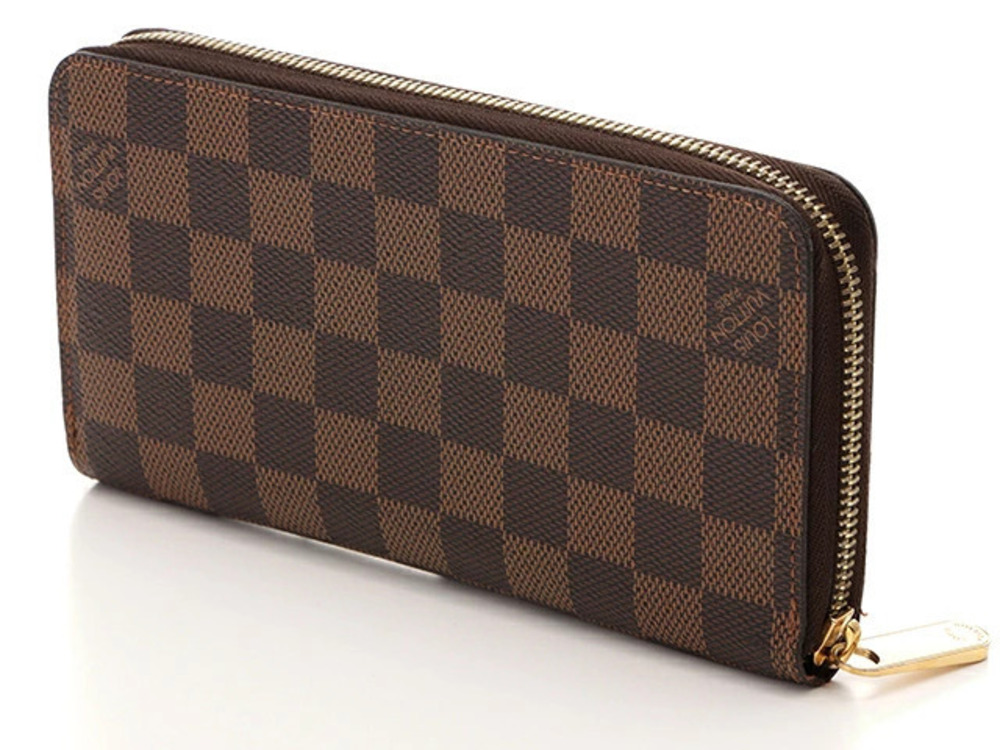 Louis Vuitton Accessories Zippy Wallet Damier Long Brown